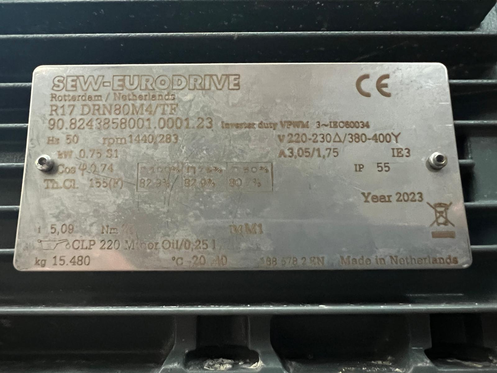 SEW R17 DRN80M4/TF