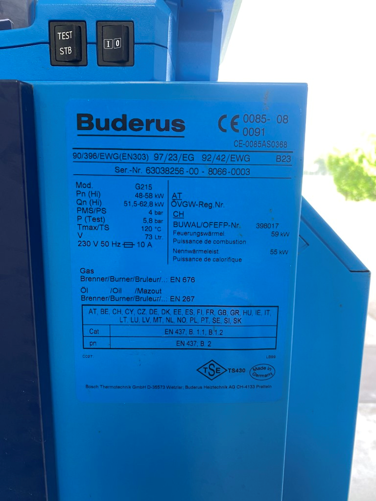 Buderus Logano G215-47