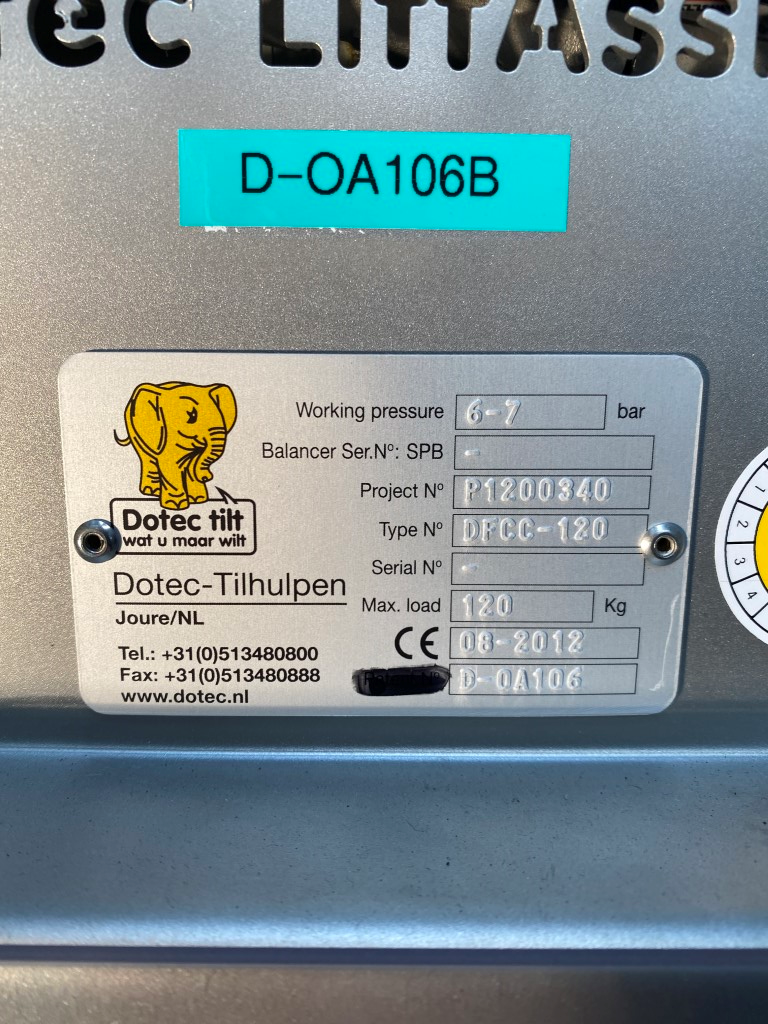 Dotec Tilt lift DFCC-120