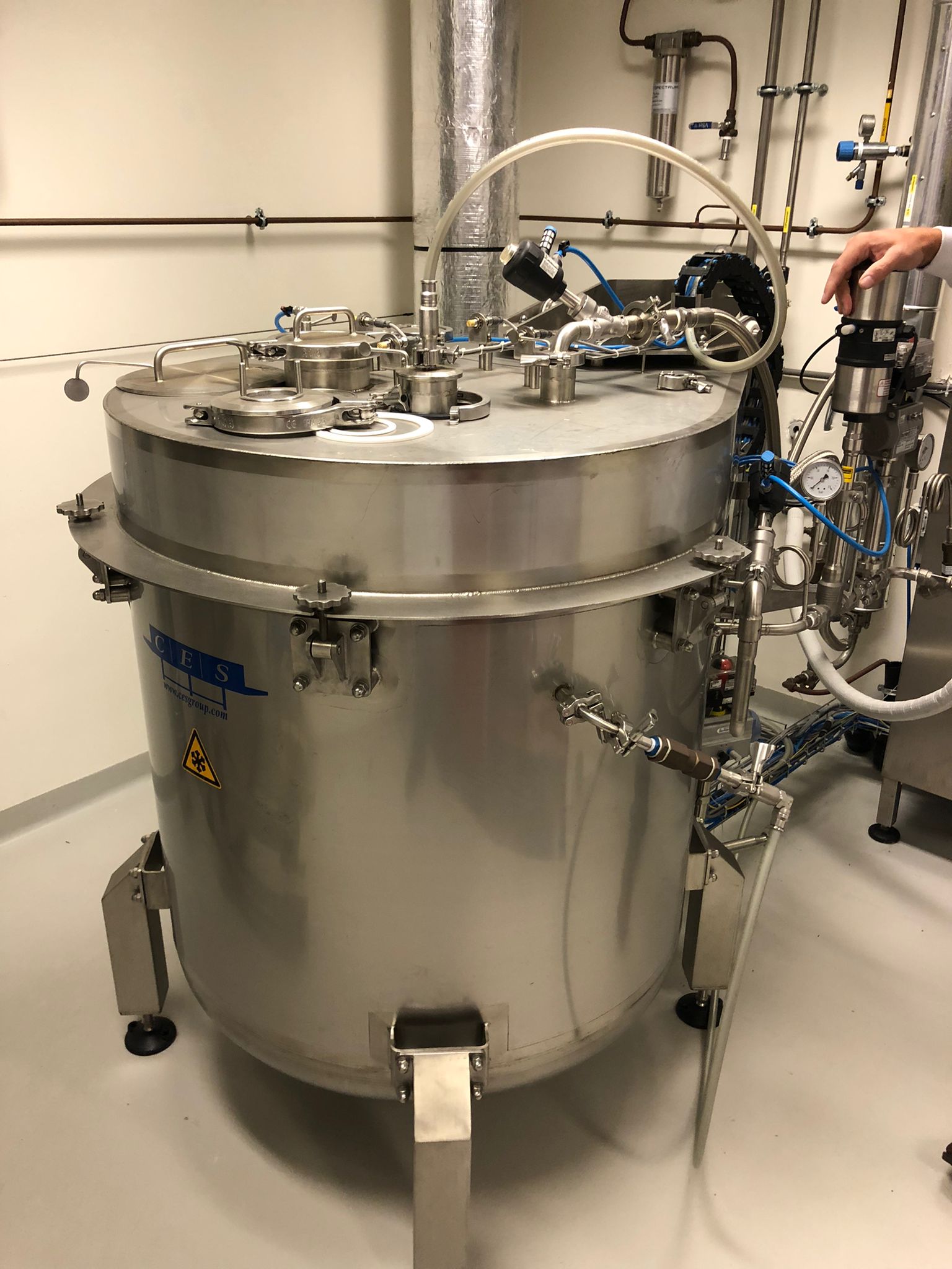 Culture pilot plant