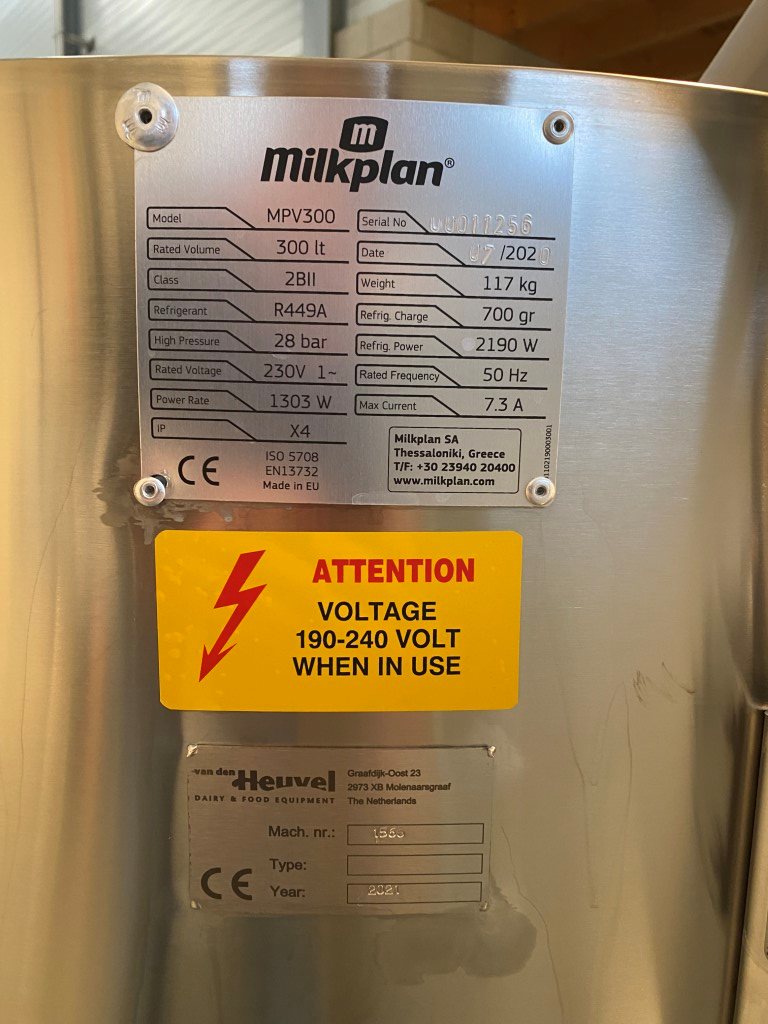 Milkplan MPV300