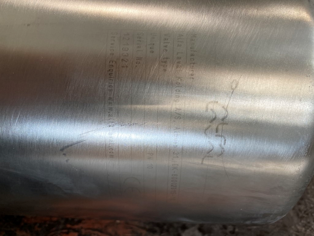 Alfa Laval Unique PN10 DN65